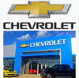 Chevrolet logo and dealership
